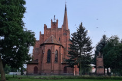 Kościół w Wielbarku tył