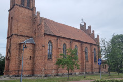 Parafia Wielbark Kościół bok